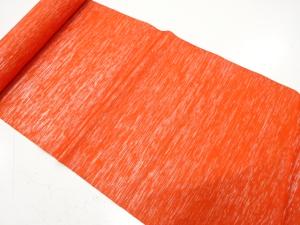 アンティーク　絣柄織り出し　八寸帯地反物